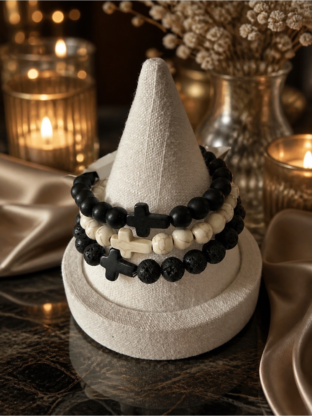 Oshena cross bracelet set